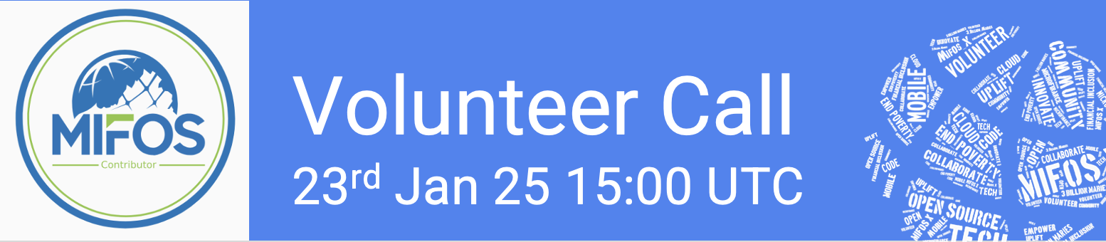 Jan Volunteer Call